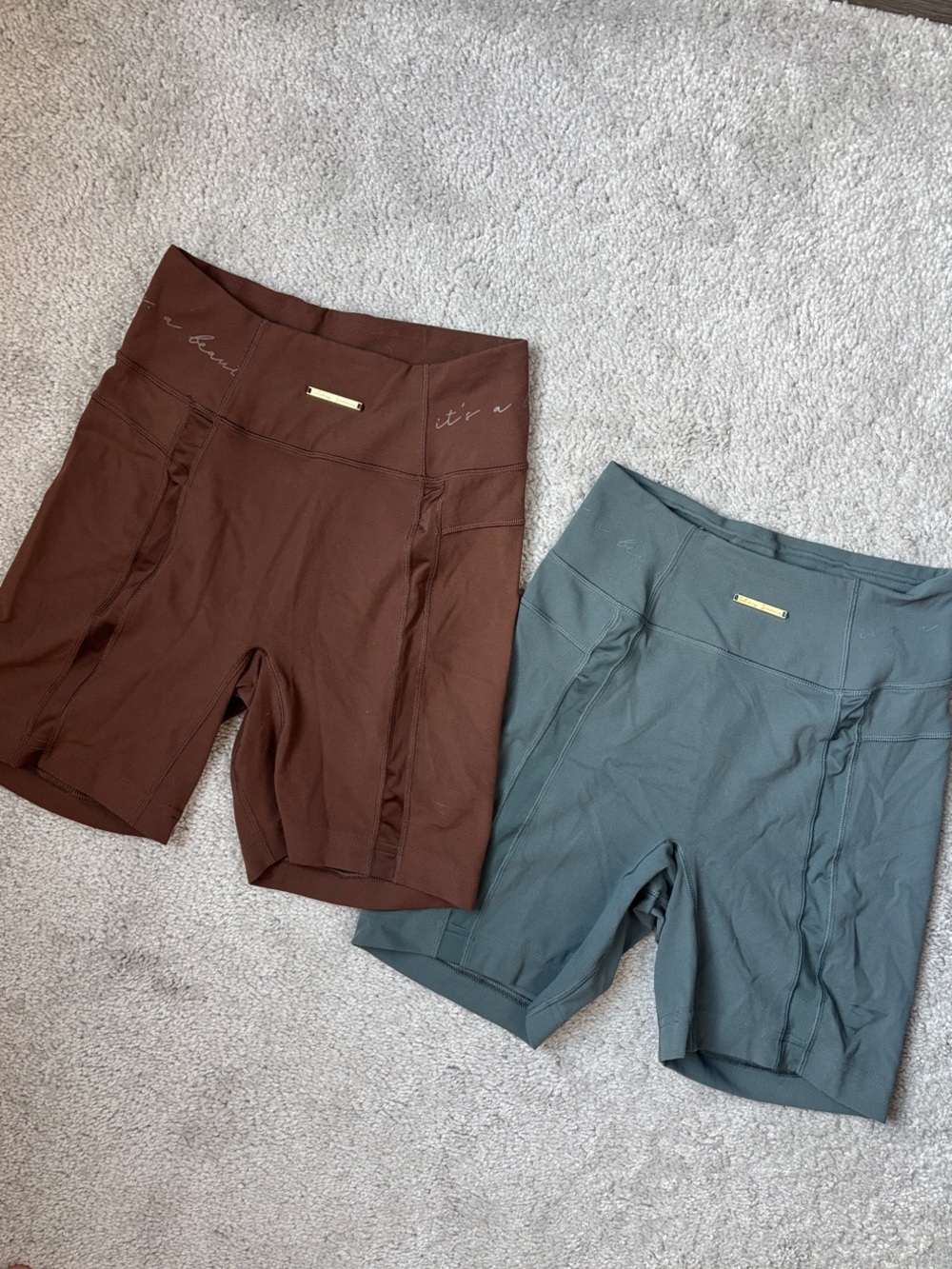 High-Waist Whitney Simmons Bike Shorts Set